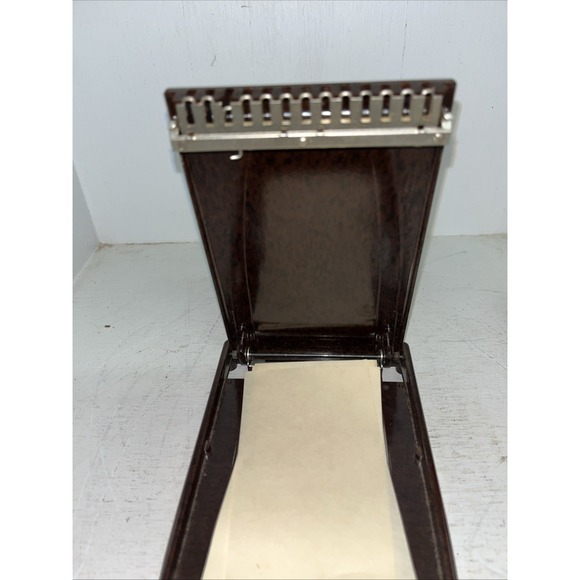 Vintage Autopoint Index Bakelite Address Organizer With Paper - Picture 4 of 7